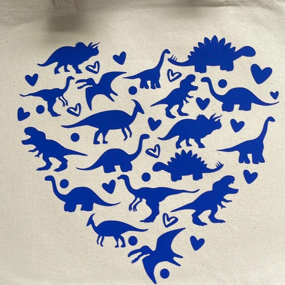 Dinosaur Love Tote